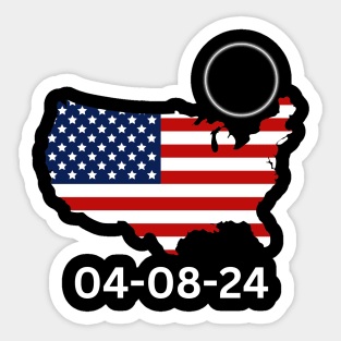 Total Solar Eclipse 2024 Sticker